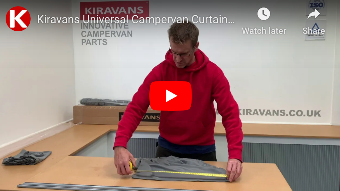 Video: Kiravans Universal Campervan Curtain Sets