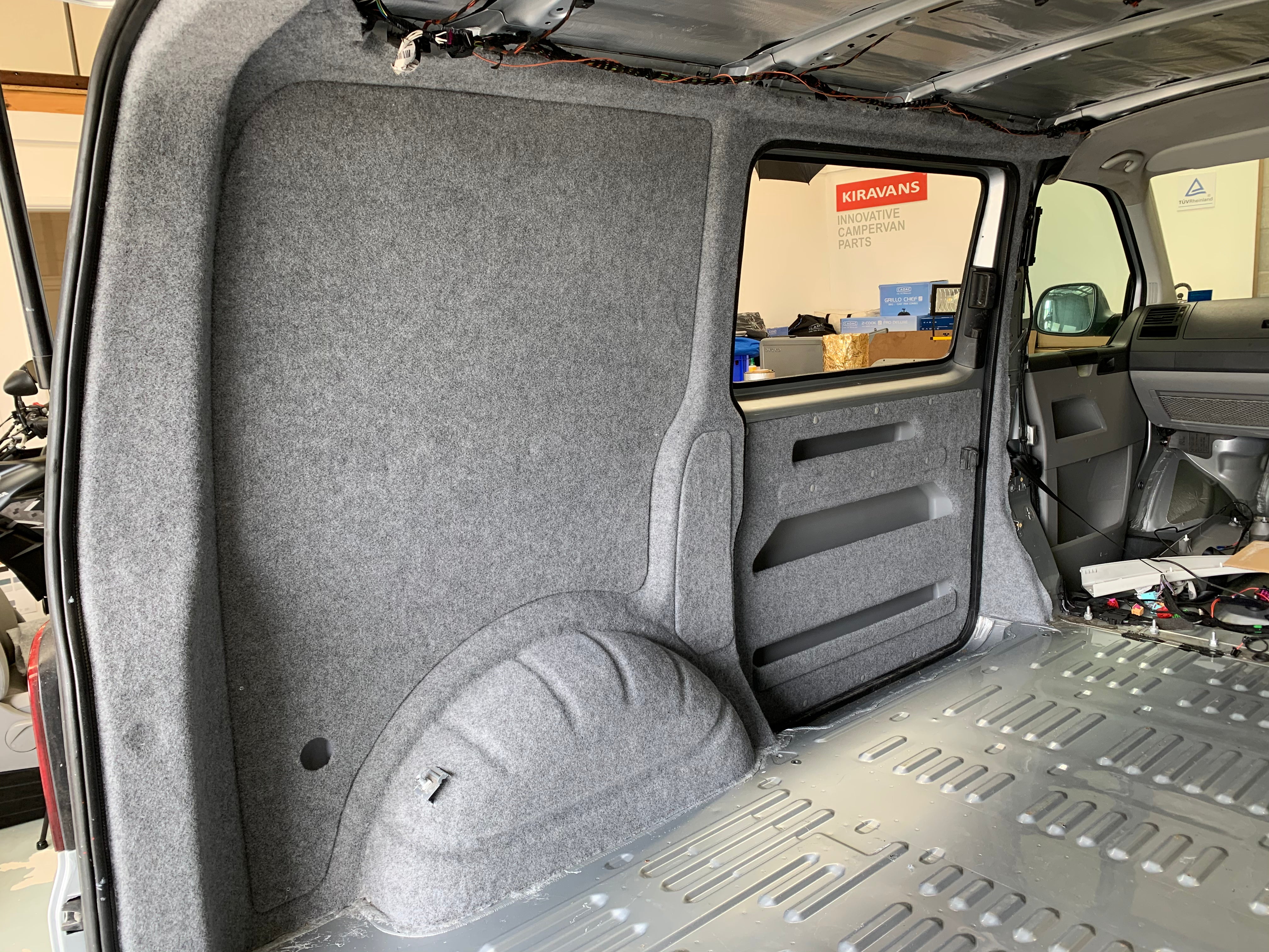 Campervan Lining Kit – 20m² Carpet + Adhesive + Soundproofing