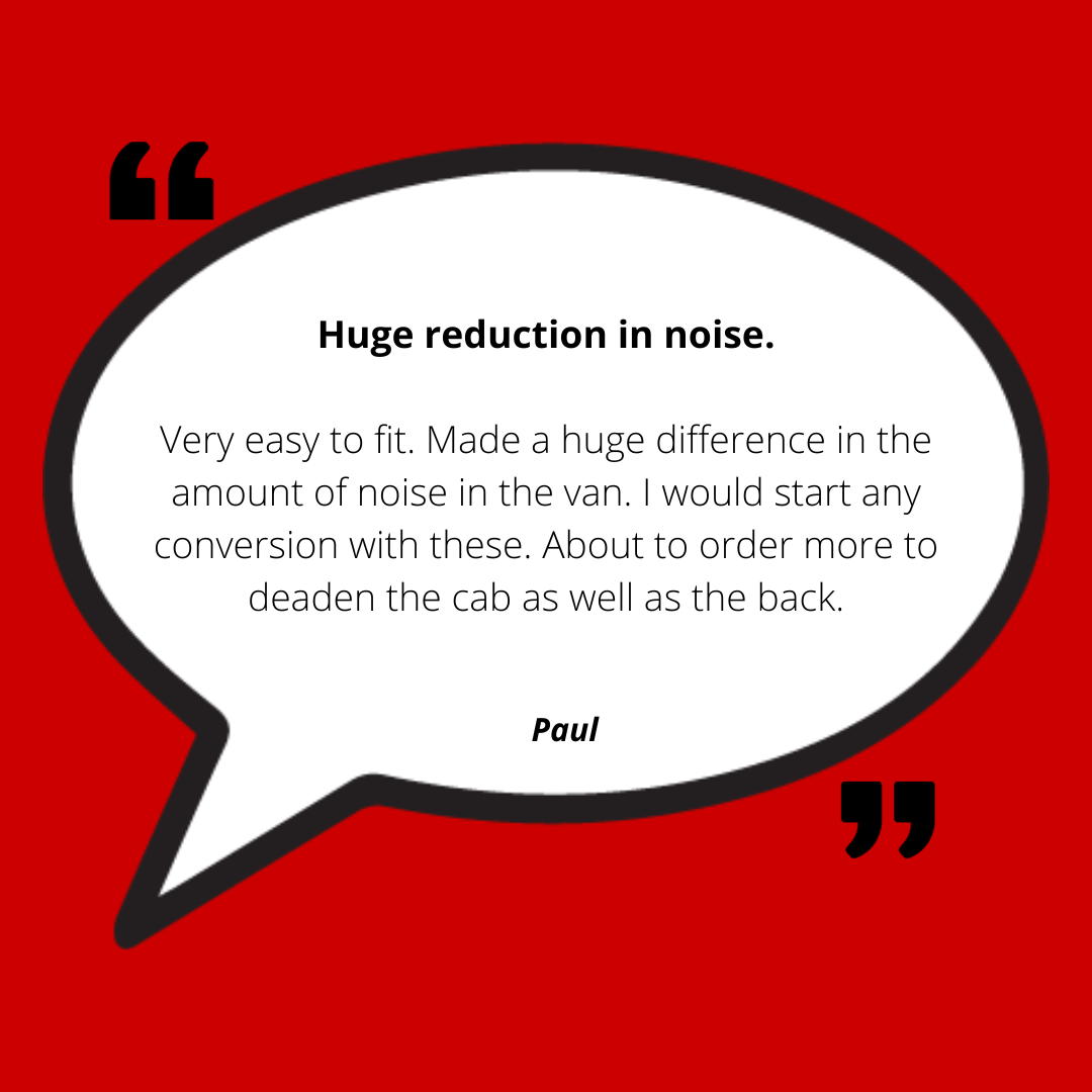 Kiravans Sound Blocker - 2mm Sound Deadening mat