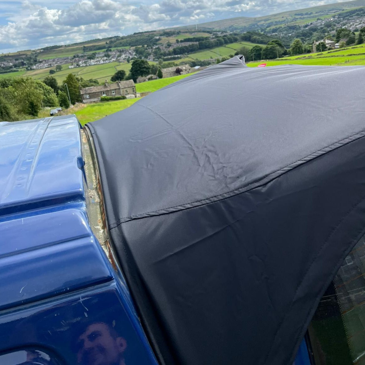 Kiravans Achterdeur Camperluifel voor VW Transporter T4 (met Spoiler)