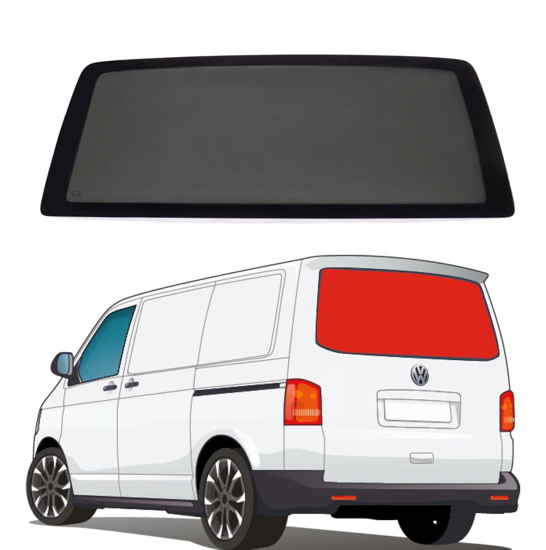 Tailgate Window VW T5 / T6