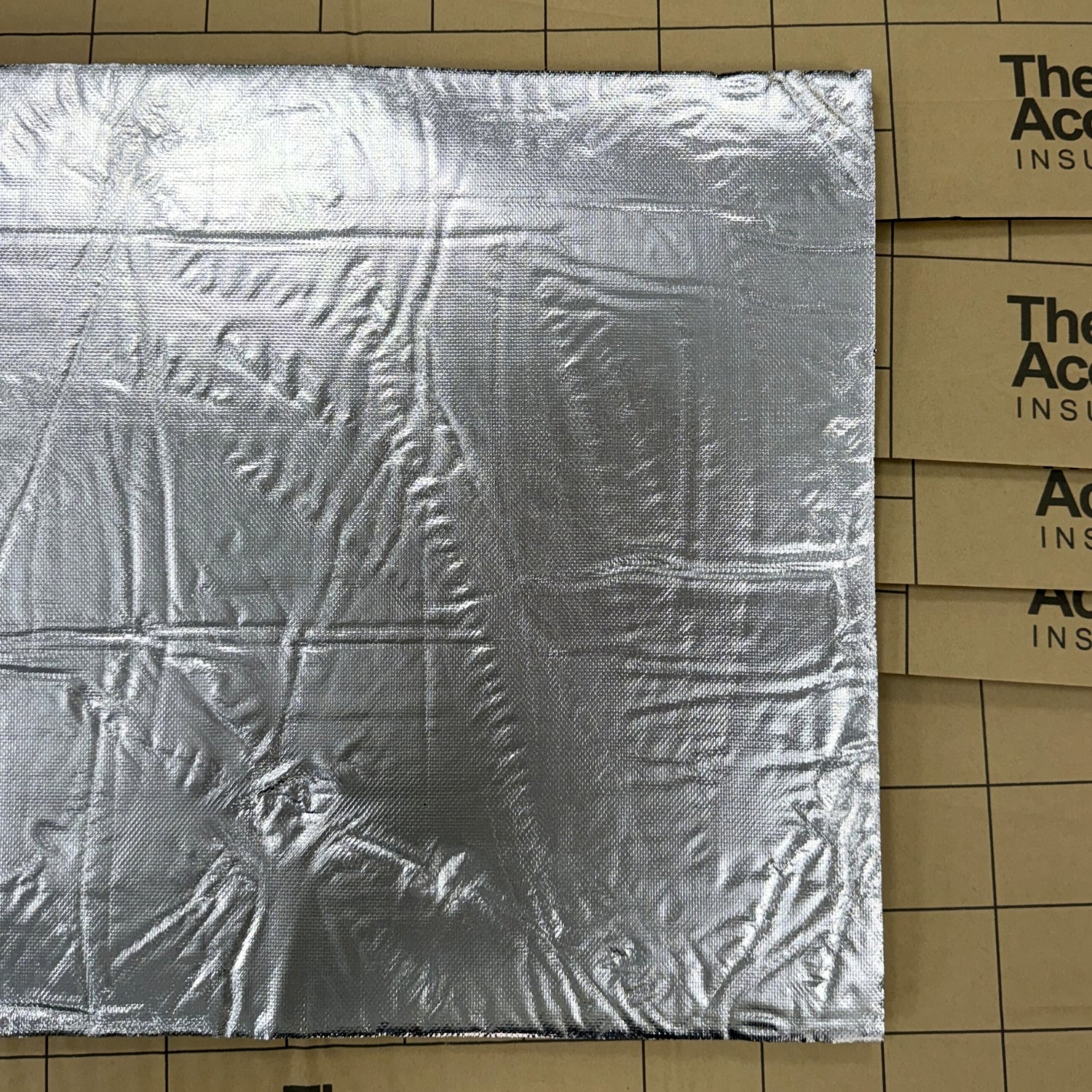 30 Sheets Thermo-acoustic Foam by KIRATEK — 7-8mm Foil Backed Self-adhesive Campervan Insulation