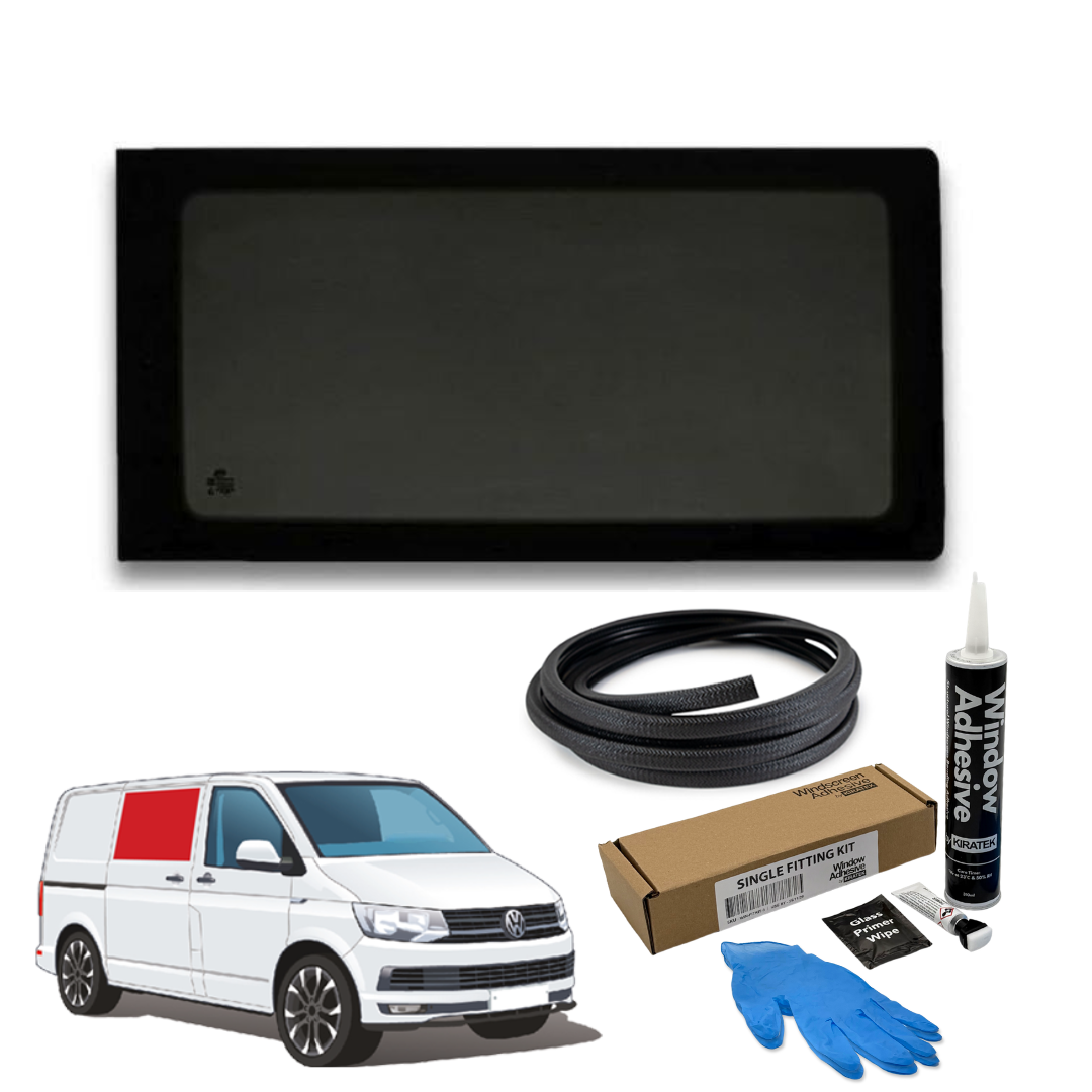 Fenêtre fixe droite VW T5 / T6 + Kit de montage GRATUIT