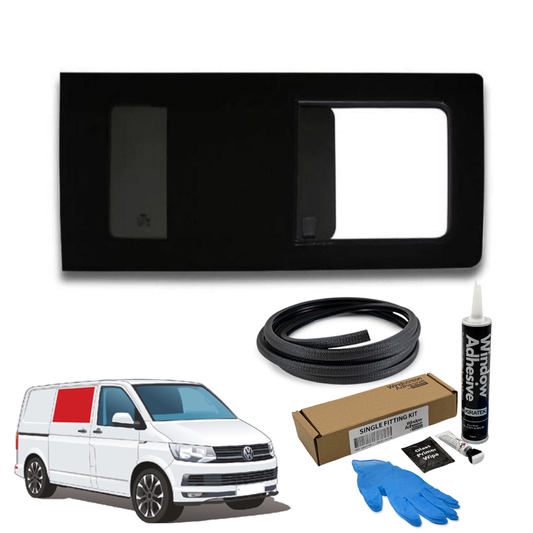 Fenêtre ouvrante droite VW T5 / T6 + Kit de montage GRATUIT