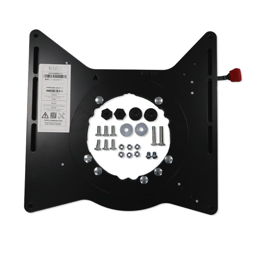 VW Transporter T5 to T6.1 (2003-2024) Driver's RIB V3 Single Seat Swivel (Includes RIB Basic Handbrake Modification Kit)