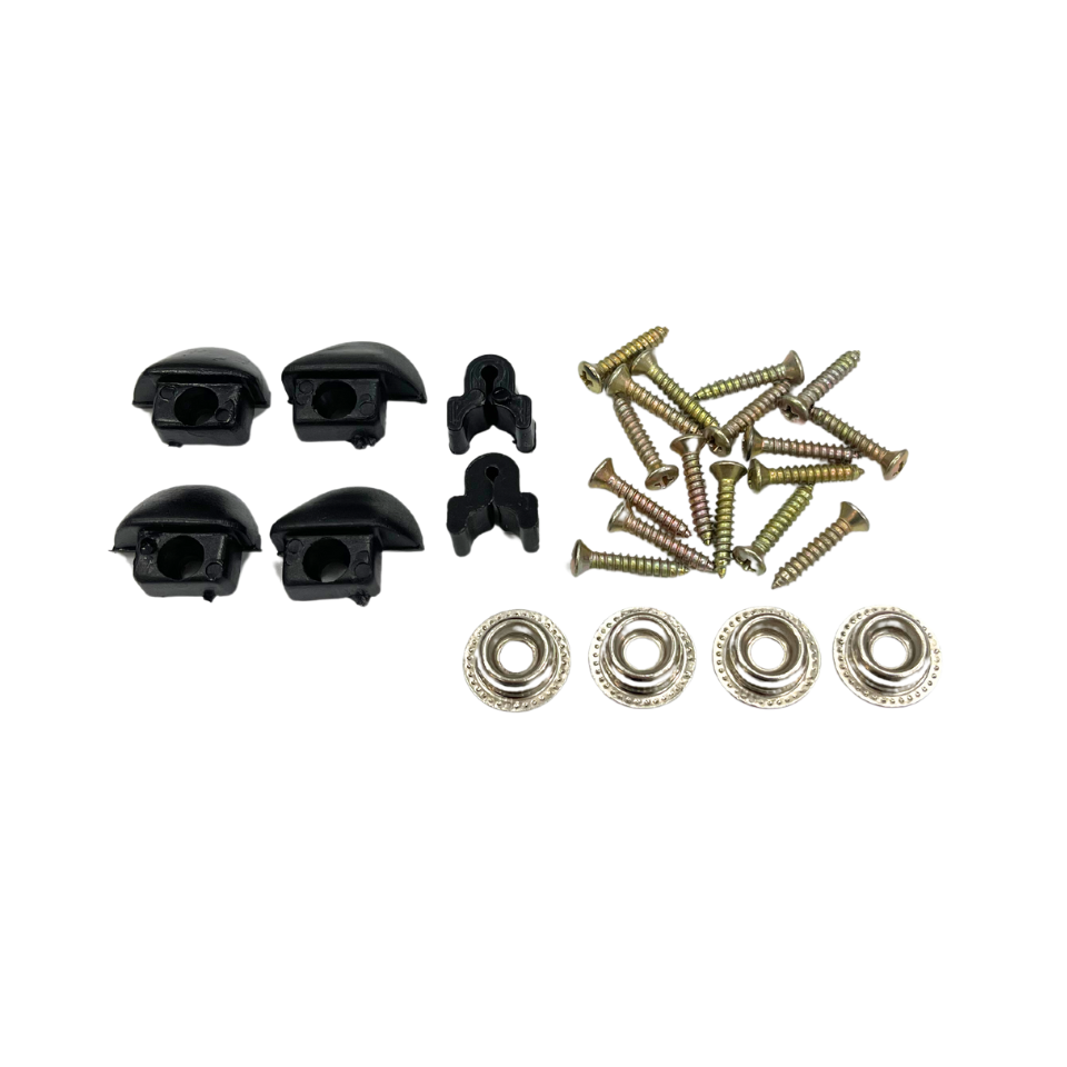 Vorhang Set für VW Transporter T5 bis T6.1 (2003-2024)  - Mitte Rechts - keine-Schiebetür (Standard Schwarz)