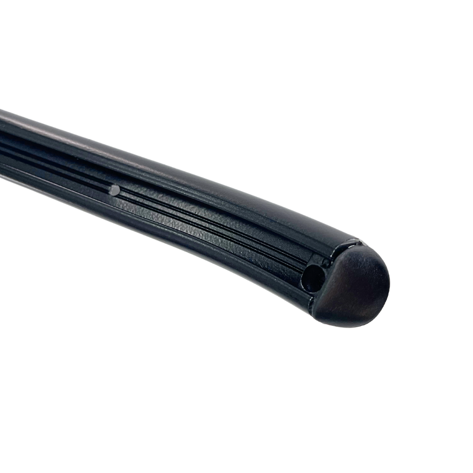 Vorhang Set für VW Transporter T5 bis T6.1 (2003-2024)  - Heckklappe ohne Scheibenwischer (Standard Schwarz)