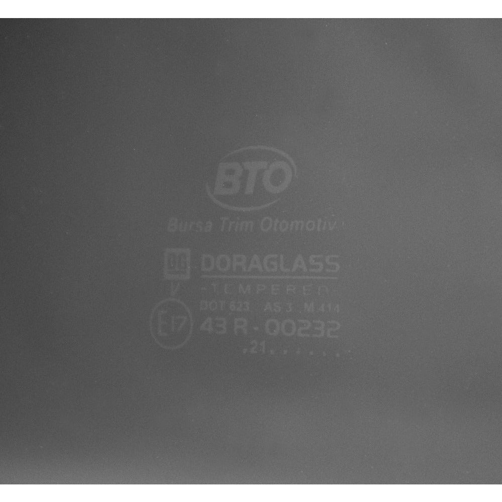 Fausse vitre arrière droite (empattement court) + kit de montage pour VW Transporter T5 à T6.1 (2003-2024)