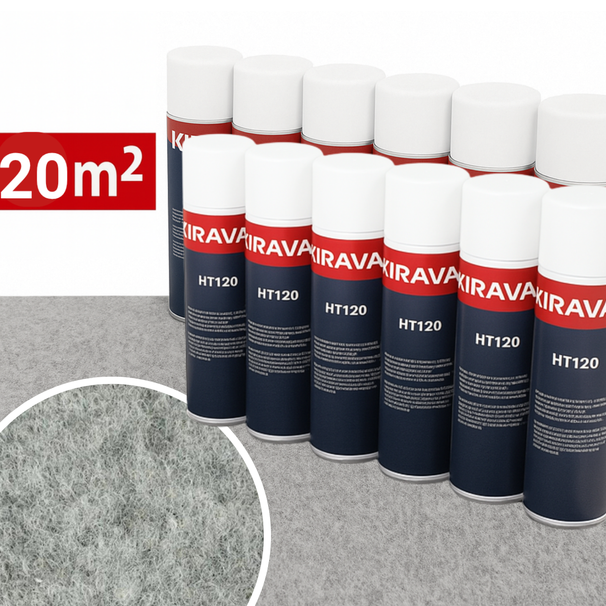 Tapijt & lijm voor camperbekleding