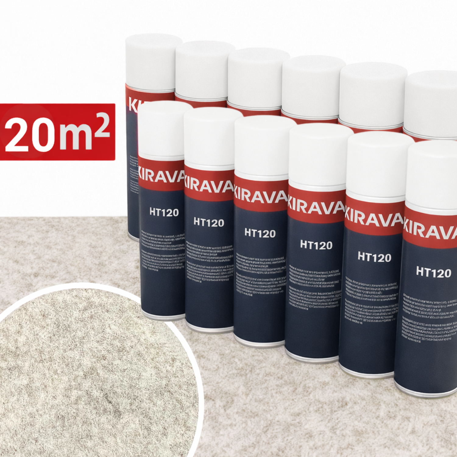 Tapijt & lijm voor camperbekleding