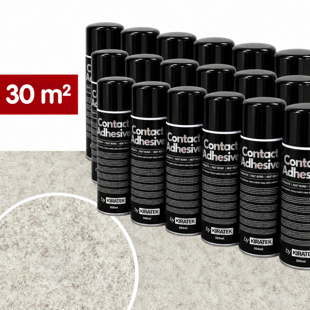 Tappeto e adesivo per rivestimenti di camper