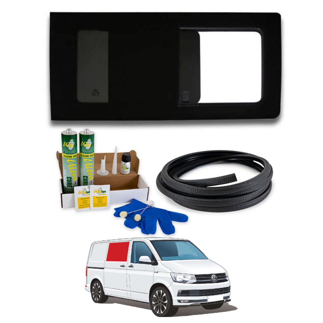 Right Opening Window VW T5 / T6 + FREE Fitting Kit