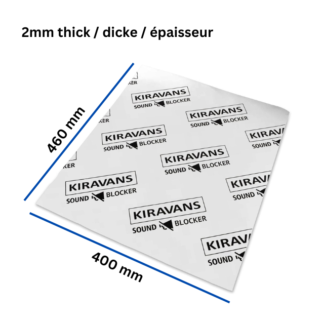 Campervan Lining Kit – 20m² Carpet + Adhesive + Soundproofing