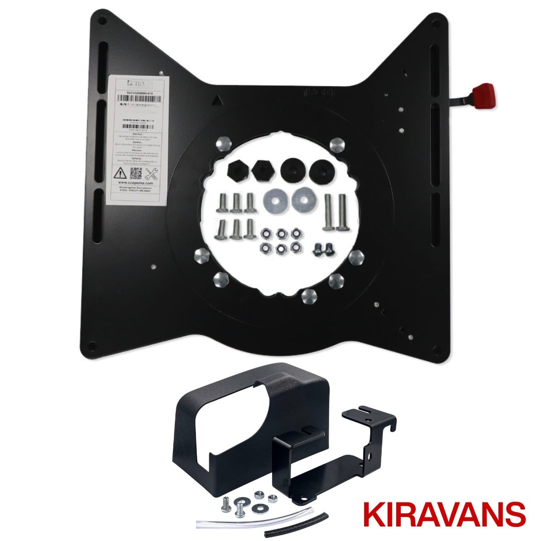 VW Transporter T5 to T6.1 (2003-2024) Driver's RIB V3 Single Seat Swivel (Includes RIB Basic Handbrake Modification Kit)