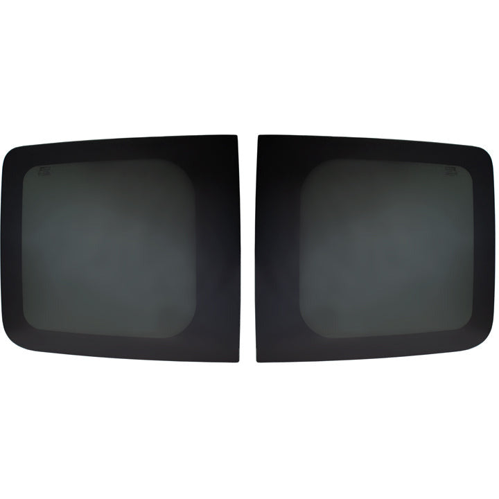 Barn Door Windows + Fitting Kit for Opel Vivaro X82/X83 (2001-2018), Renault Trafic 2nd/3rd Gen (2001-present) & Other X82/X83 Vans