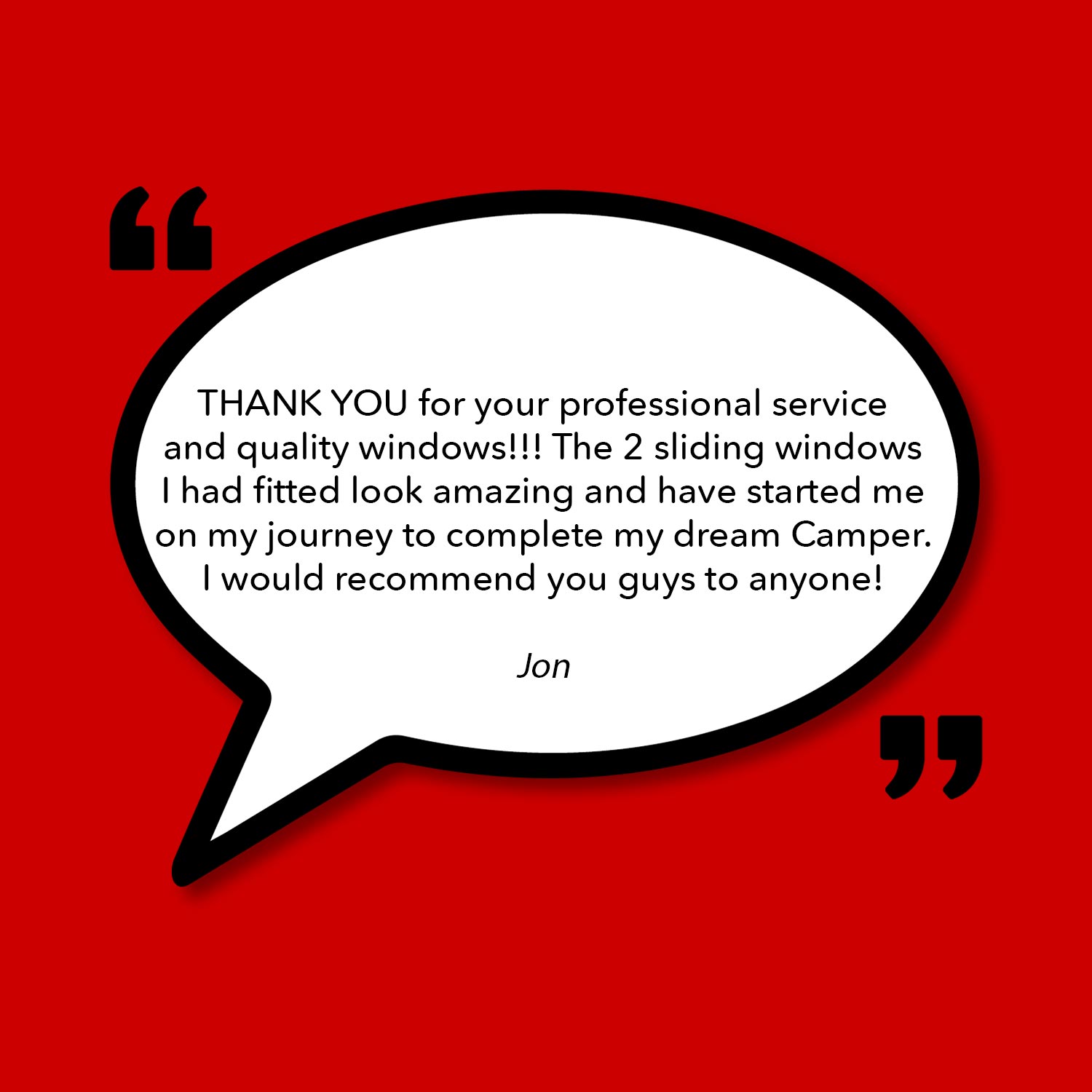 Twin Fixed Side Windows Bundle VW T5 / T6 Camper Glass by Kiravans