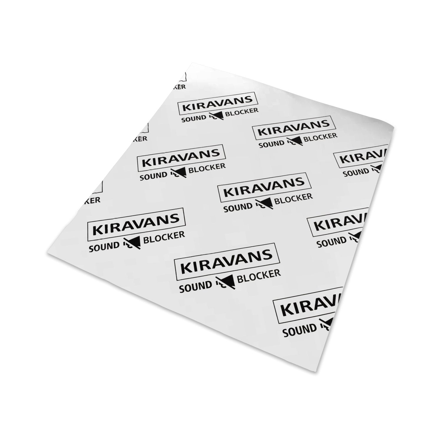 Isolant phonique Kiravans - 2mm Tapis insonorisant (boîte de 10)