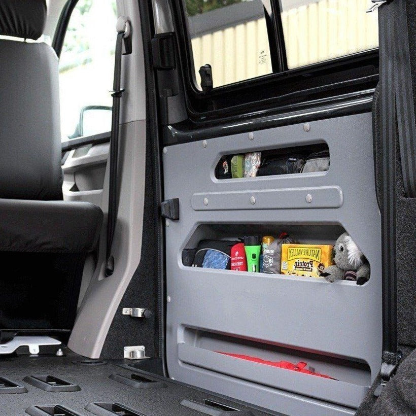 Kiravans T5/T6 Door Store (Right Sliding Door) Designed by Kiravans