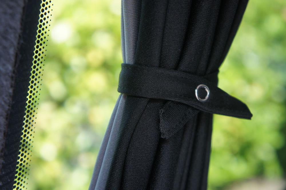 Juego de cortinas para ventana de portón trasero - Opacas premium - Vauxhall Vivaro (2014-2018), Renault Trafic (2014 - presente) y otras furgonetas X82