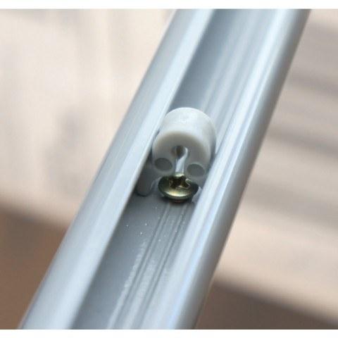 Kit de cortinas universal con raíles rectos de 115 cm (caídas de 41 cm, 52 cm, 70 cm)