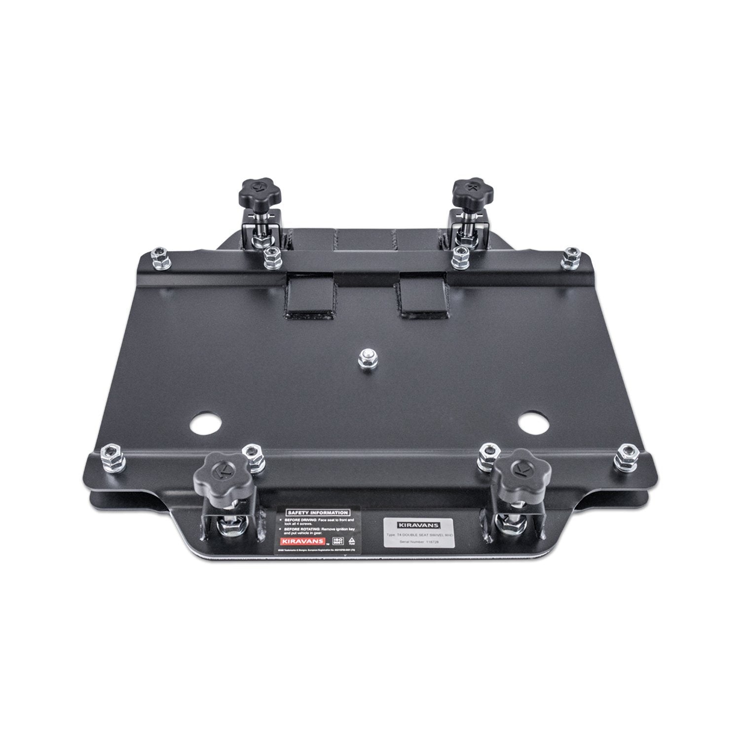 Kiravans VW T4 Double Passenger Seat Swivel (Right Hand Drive) Designed by Kiravans