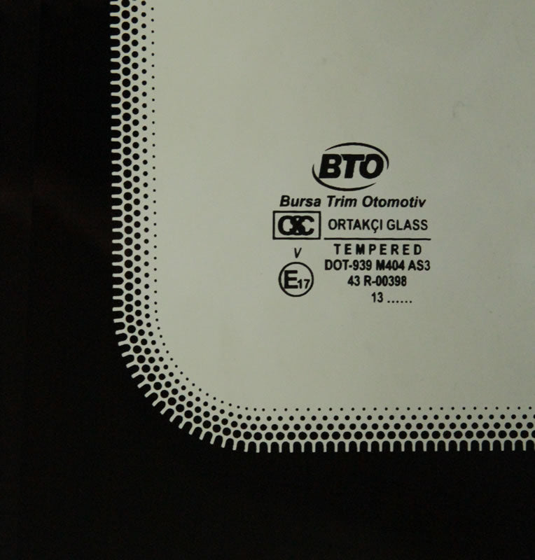 Ventana fija derecha + kit de instalación for VW Transporter T5 a T6.1 (2003-2024)