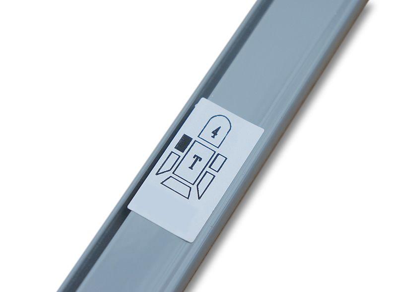VW T5/T6 Curtain Kit - Tailgate Door - Without Wiper (Grey) Kiravans