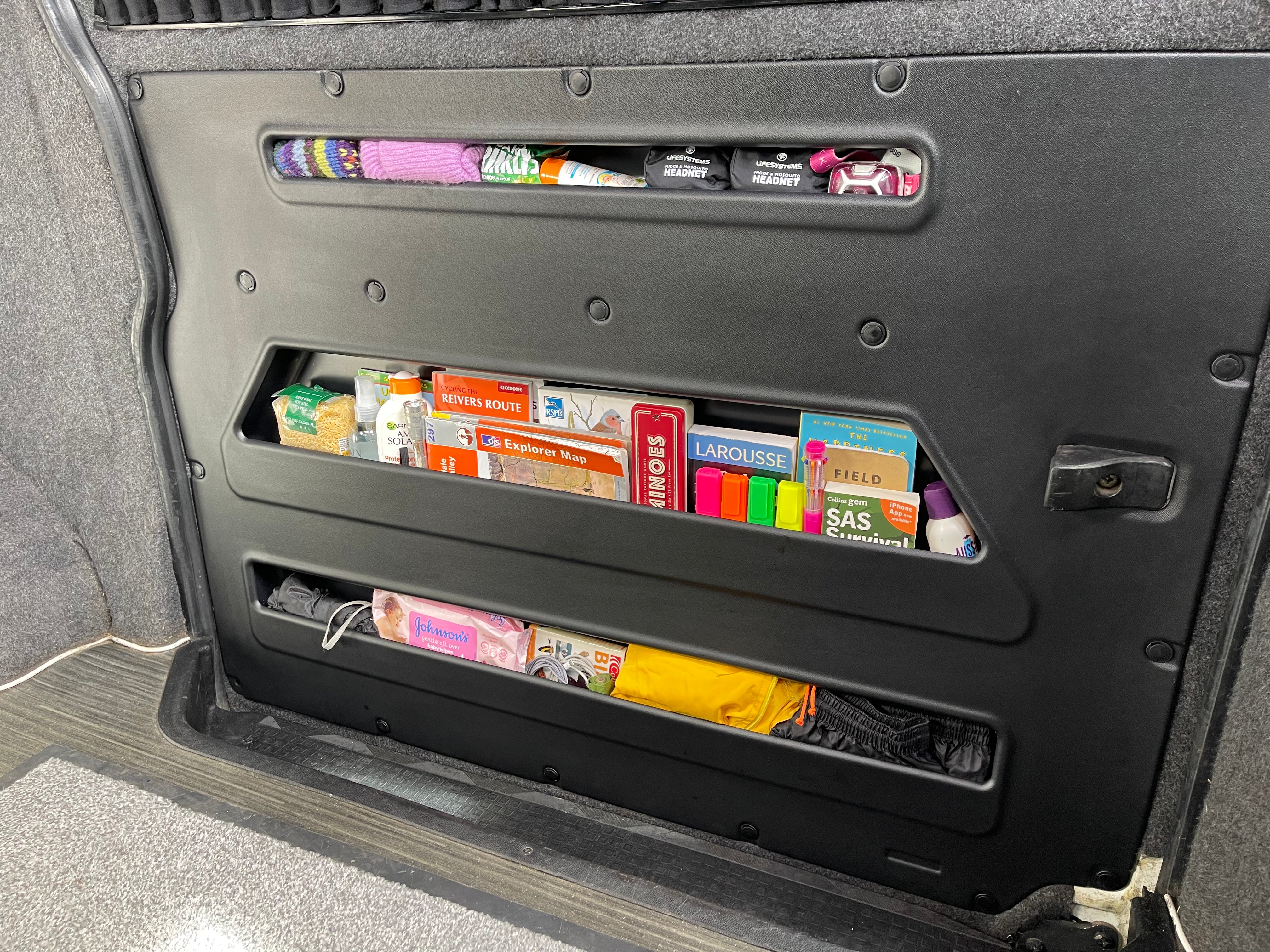 GRADE B: VW Transporter T4 Kiravans PASSENGER DoorStore - Unlock Extra Space in Your Sliding Doors with Our Left & Right Door Storage Pockets