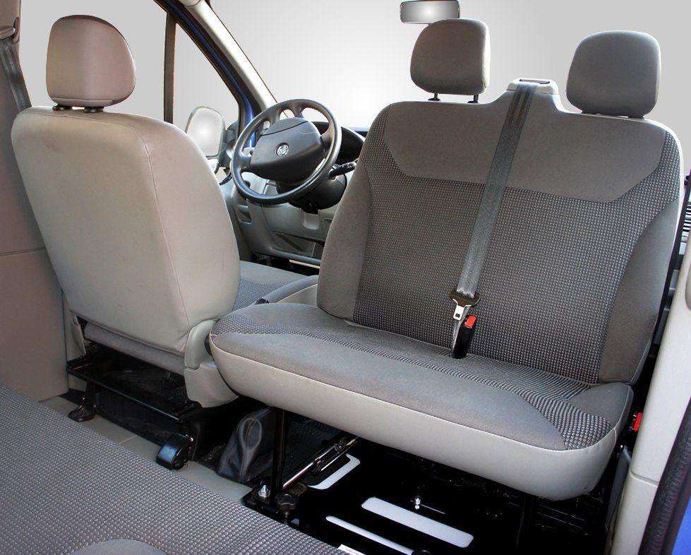 Vivaro / Trafic Double Seat Swivel (Left Hand Drive European Vans)