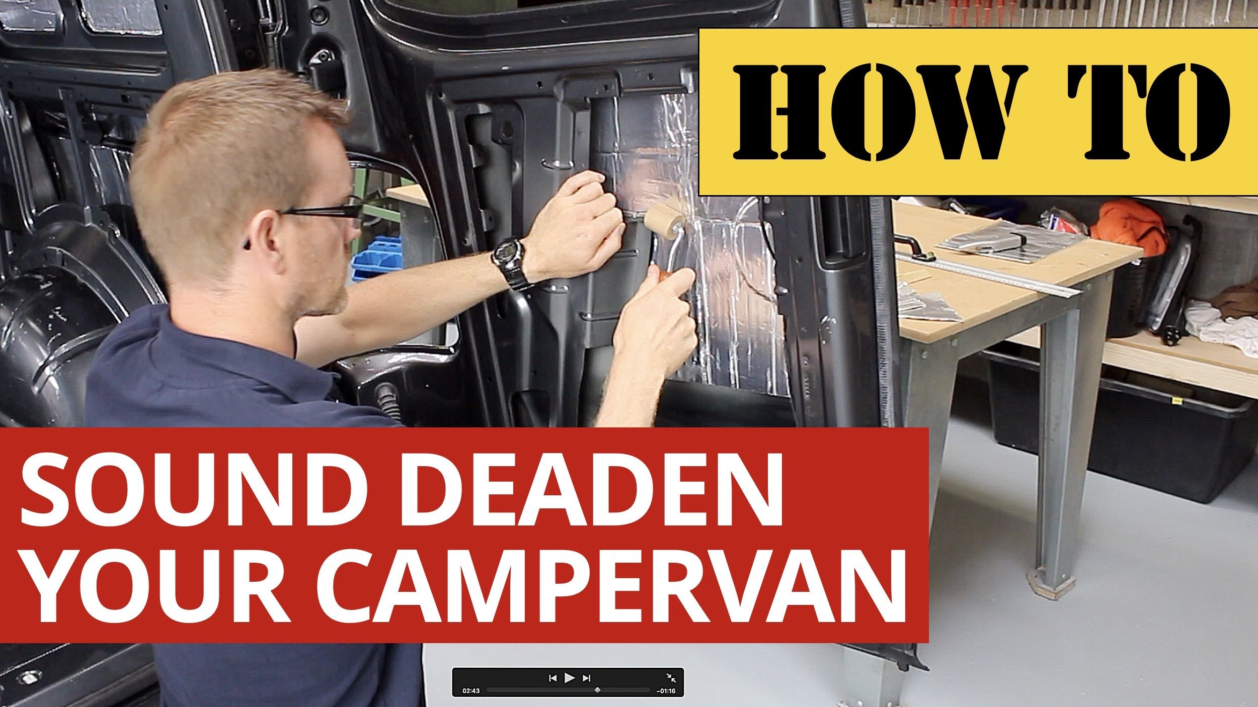 Video: How to Soundproof your Campervan with Kiravans Vibration Damping
