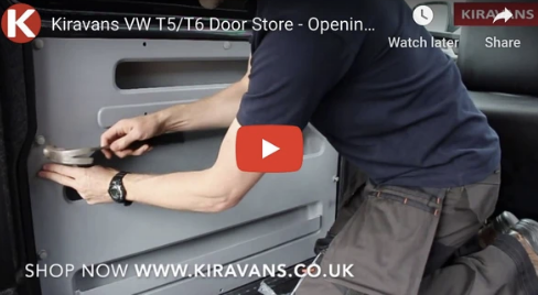 Video: Open up valuable space in your campervan with our easy to fit Door Store