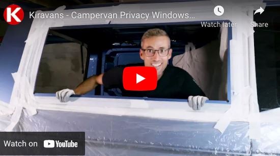 Kiravans Campervan Privacy Windows Video Promo (Français)