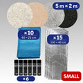 Carpet & Insulation Campervan Lining Kit — STANDARD Bundle (Small to XL Vans)