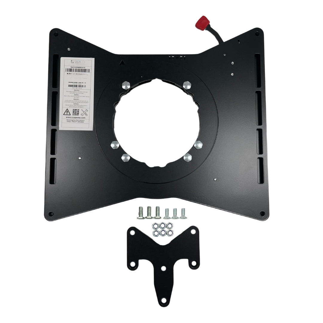 Ford Transit Mk 8 V363 (2014 - present) RIB V3 Single Seat Swivel - DRIVER + Handbrake Kit & Cover