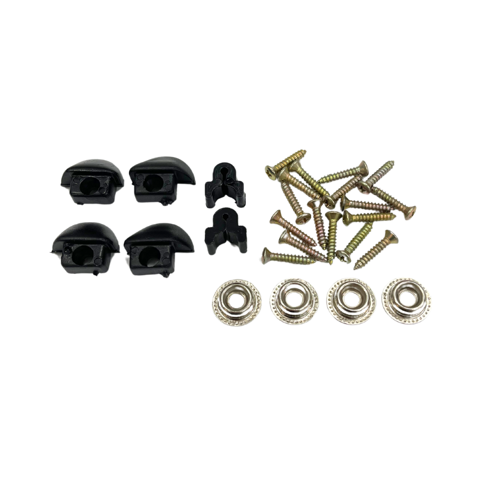 Vorhang Set für VW T5 / T6 - Mitte Links - Schiebetür (Standard Schwarz)