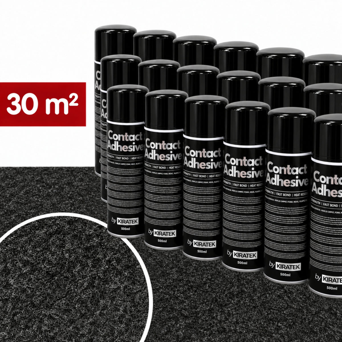 Feutrine extensible et colle haute température pour l'habillage intérieur de van et camping-car