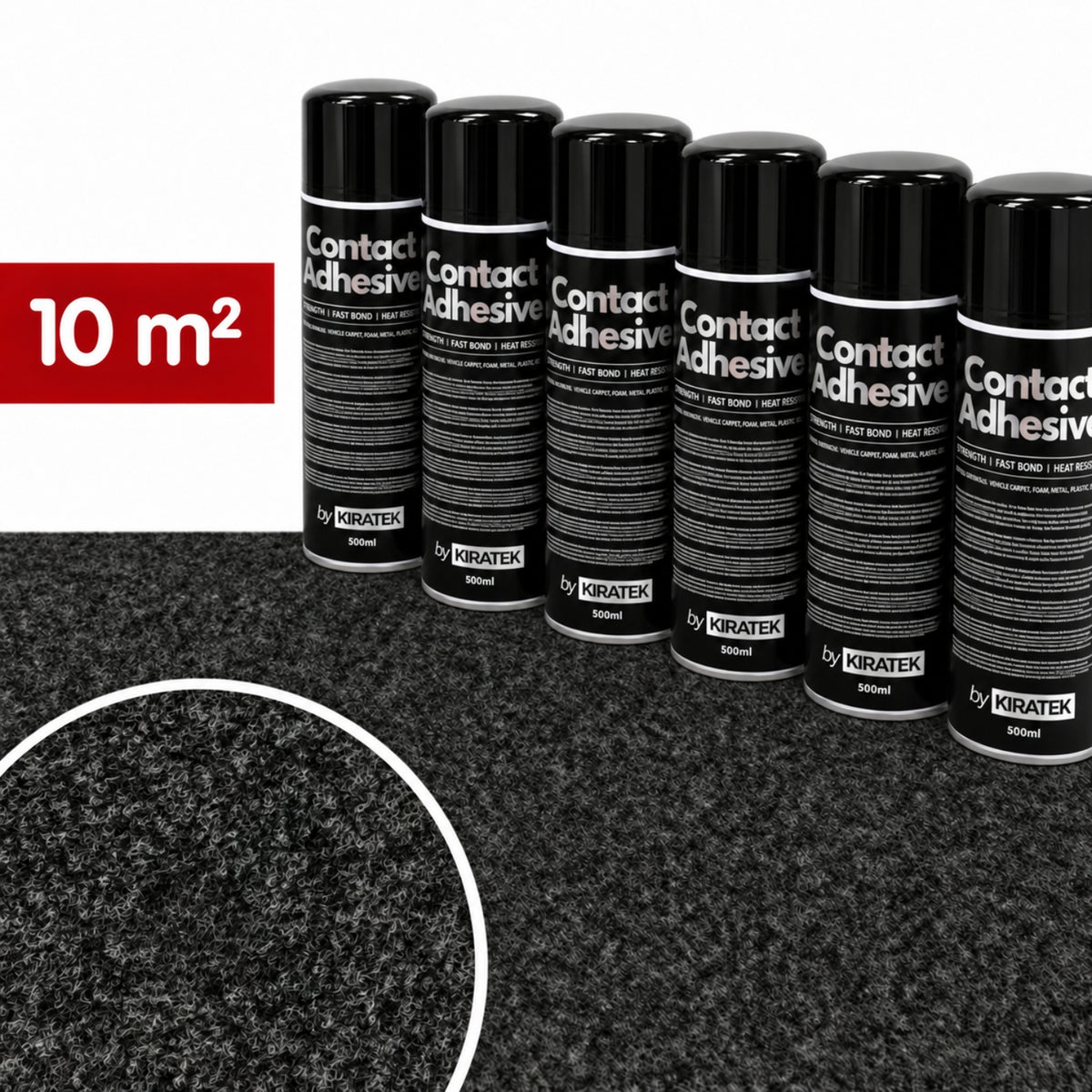 Feutrine extensible et colle haute température pour l'habillage intérieur de van et camping-car