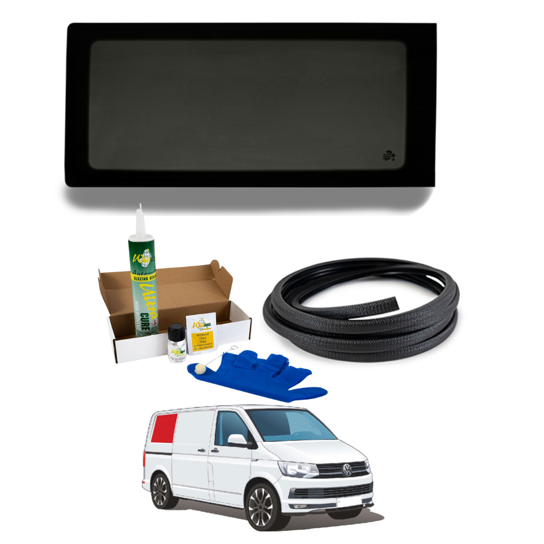 Fenêtre arrière droite VW T5 / T6 + Kit de montage GRATUIT