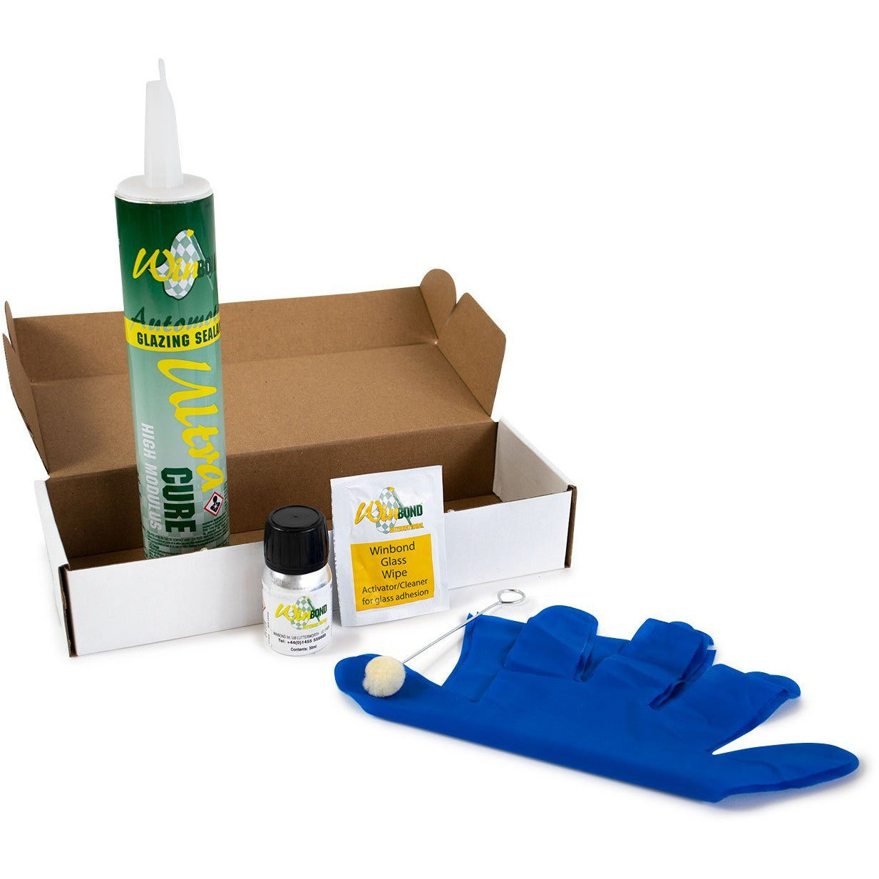 Winbond Ultra Cure Rapid Cure Window Adhesive Kit