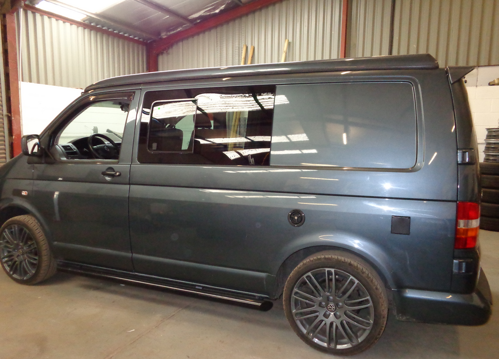 T6 Rear Window Installation Left Opening Window + Fitting Kit for VW Transporter T5 to T6.1 (2003-