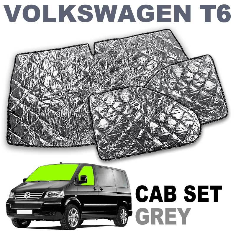 VW T6 Cab Internal Silver Screens - Climat NT Brunner