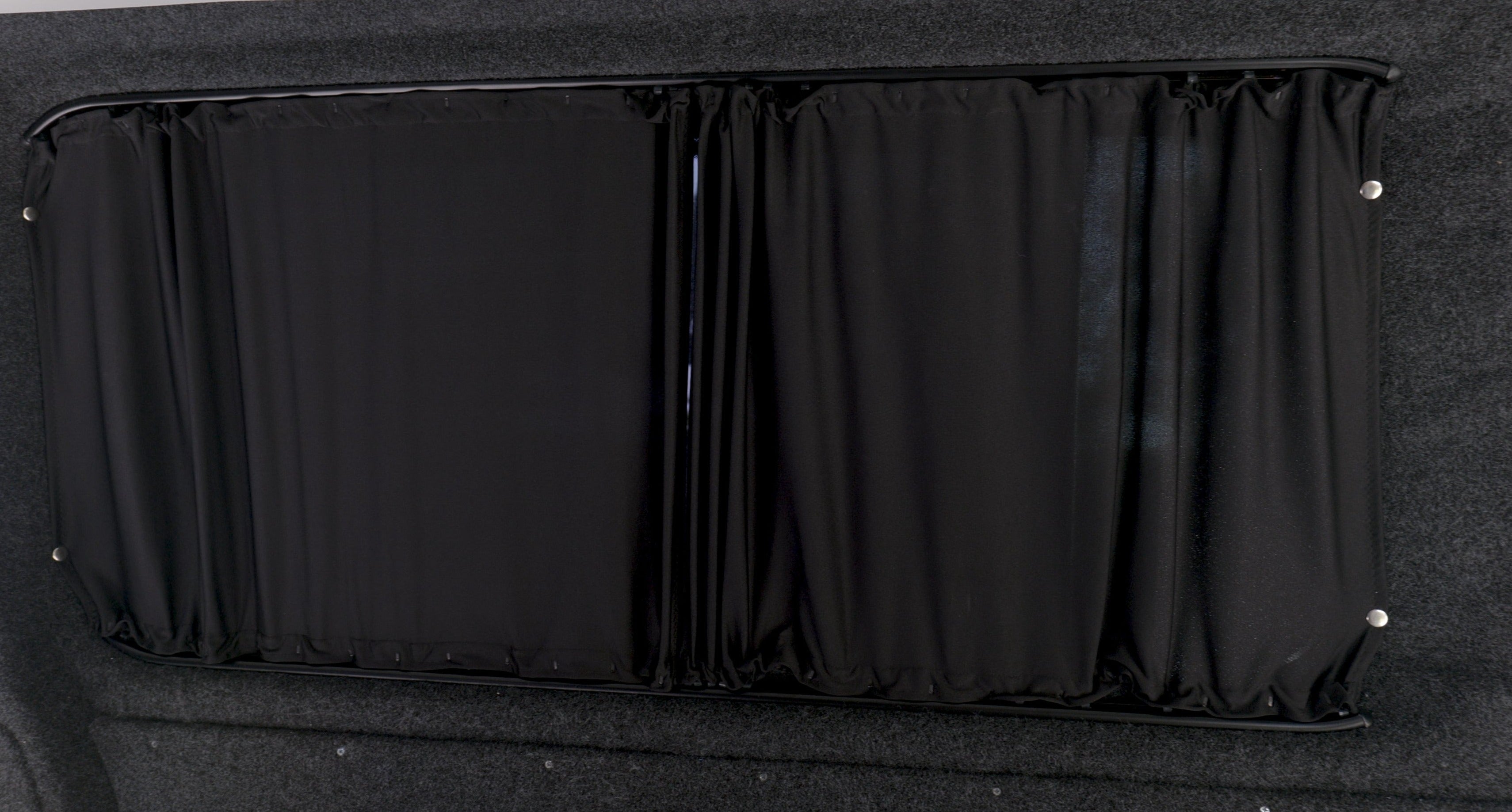 3 x Piece Curtain Kit - VW T5/T6 (Standard Black)