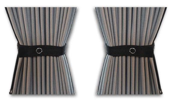 Universal Vorhang Kit mit 140cm Gerader Schiene (52cm oder 70cm Vorhan