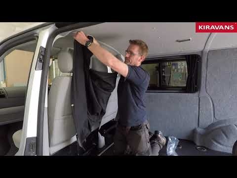 Rideau séparation cabine VW T5 OMAC - Accessoire occultant